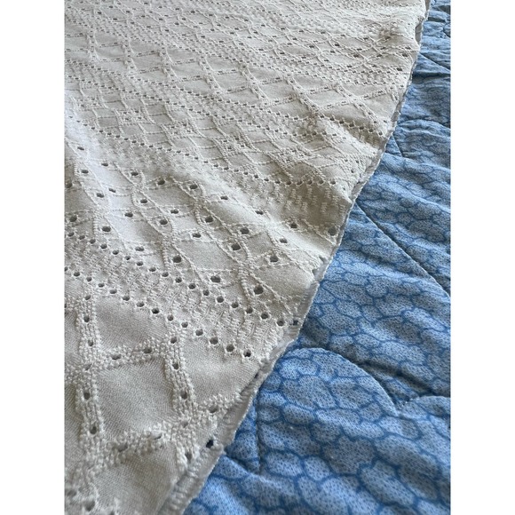 Zara Eyelet Cropped T-shirt, Women's Medium - Picture 5 of 5